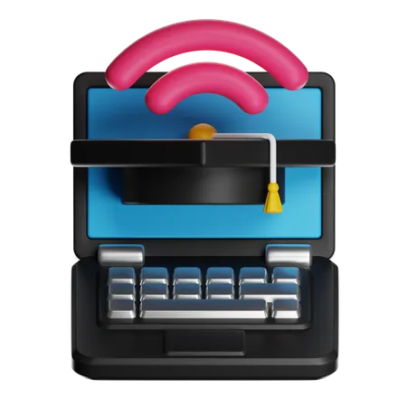 Computador portátil  3D Icon
