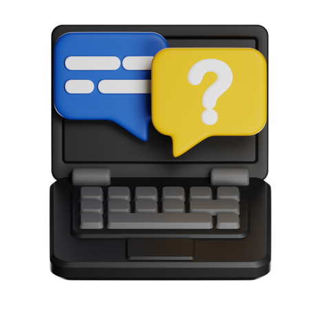 Laptop  3D Icon