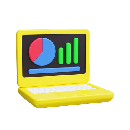 Laptop  3D Icon