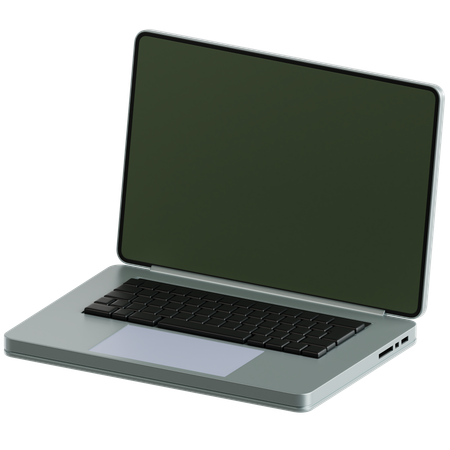 Laptop  3D Icon