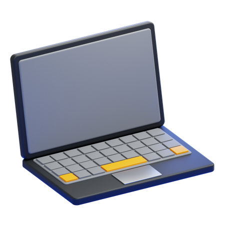 Laptop  3D Icon