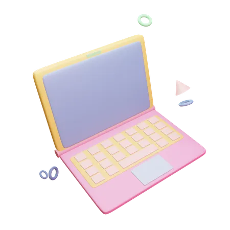 Laptop  3D Icon