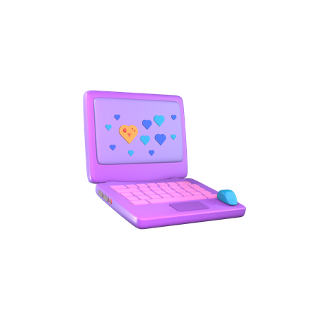 Laptop  3D Icon