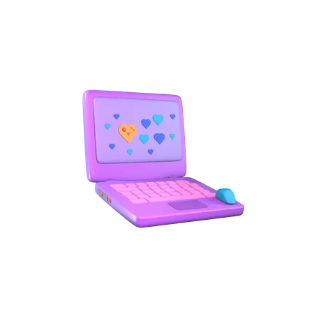 Laptop  3D Icon