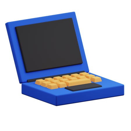 Laptop  3D Icon