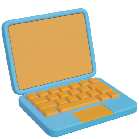 Laptop  3D Icon