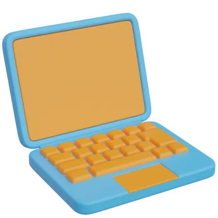 Laptop  3D Icon