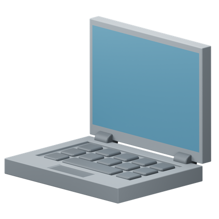 Laptop  3D Icon