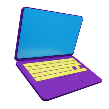 Laptop  3D Icon