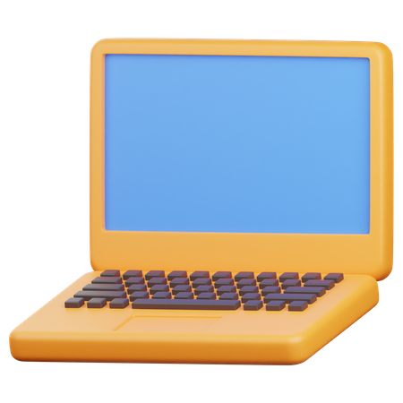 Laptop  3D Icon