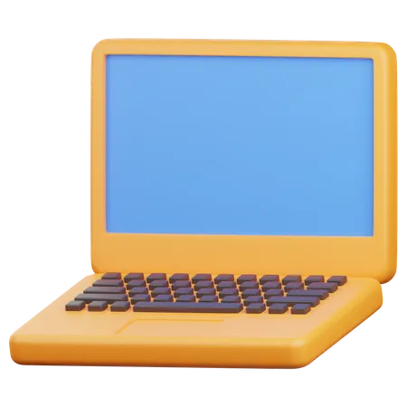 Laptop  3D Icon