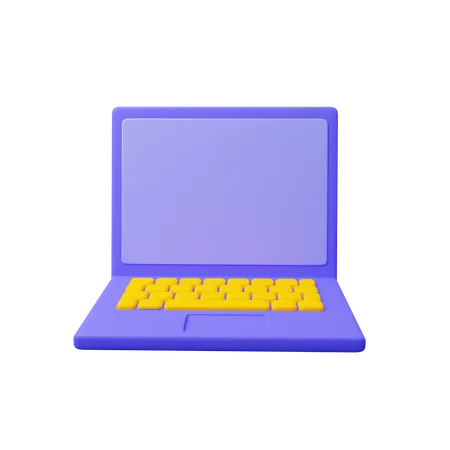 Laptop  3D Icon