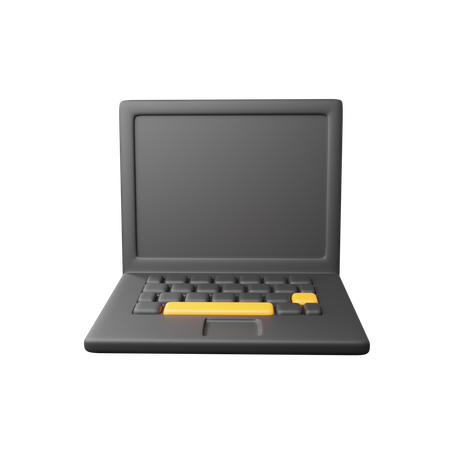 Laptop  3D Icon