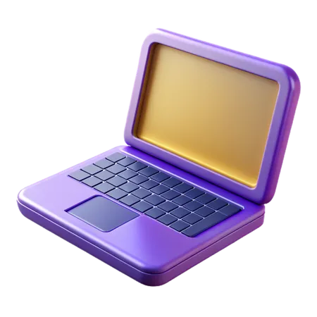 Laptop  3D Icon