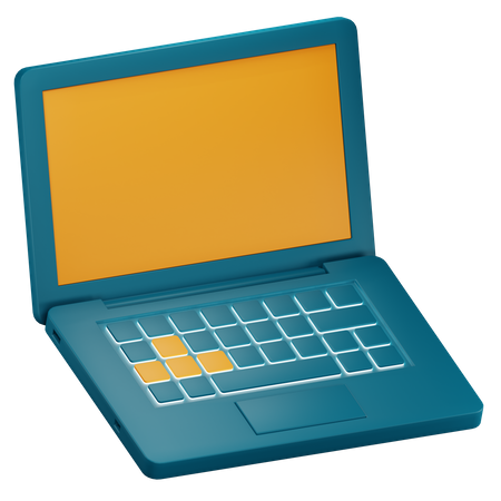 Laptop  3D Icon