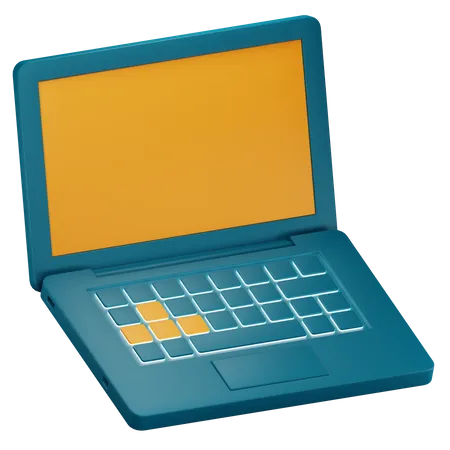 Laptop  3D Icon