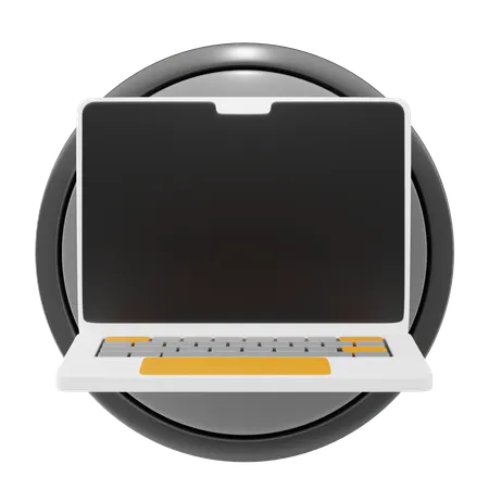 Laptop  3D Icon