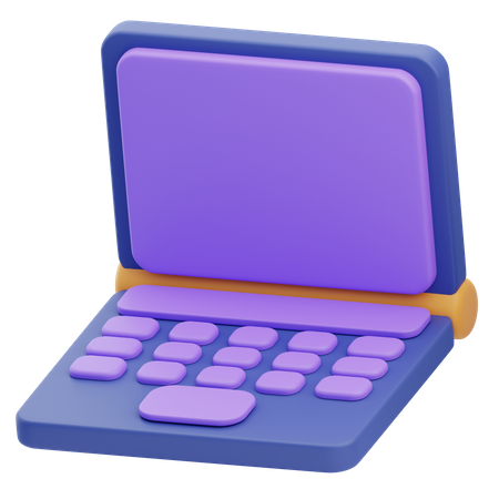 Laptop  3D Icon