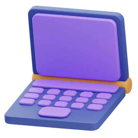 Laptop  3D Icon