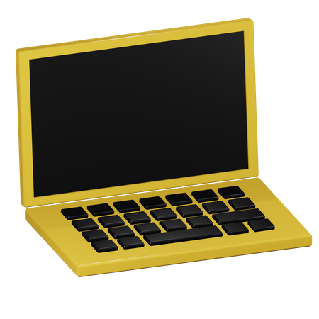 Laptop  3D Icon