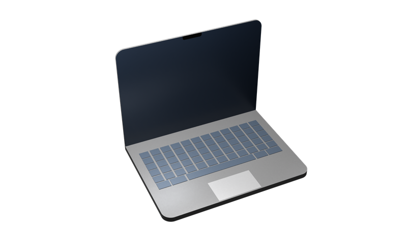 Laptop  3D Icon