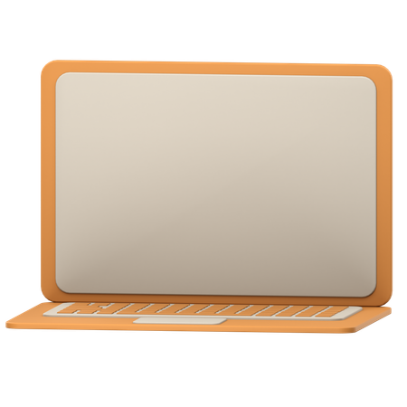 Laptop  3D Icon