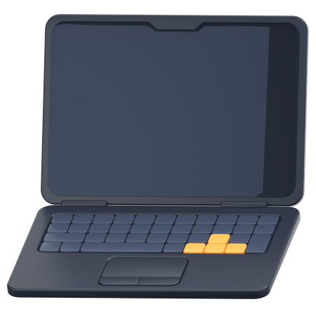 Laptop  3D Icon