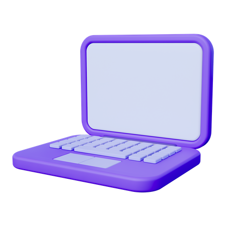 Laptop  3D Icon