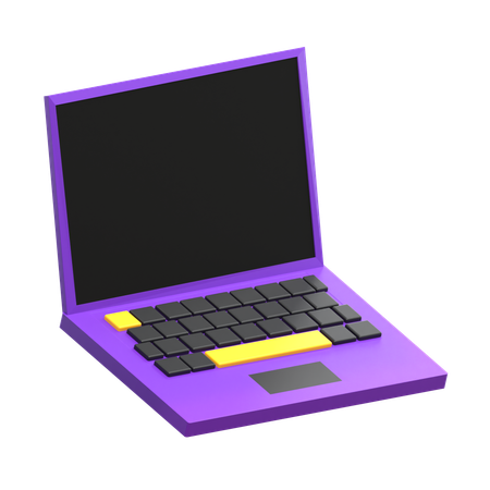 Laptop  3D Icon