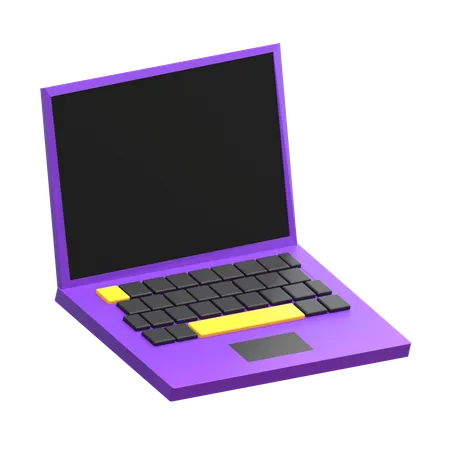 Laptop  3D Icon