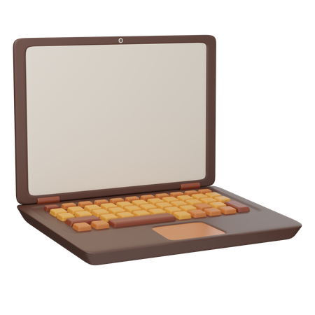 Laptop  3D Icon