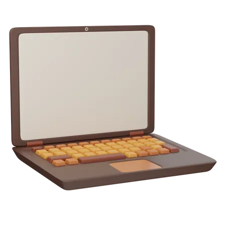 Laptop  3D Icon