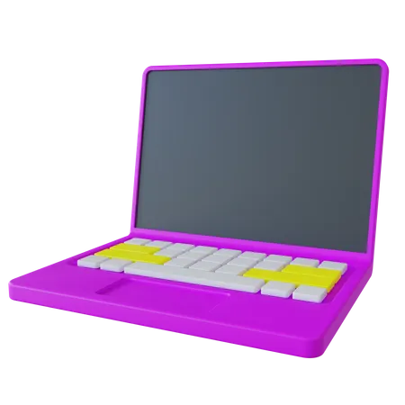 Laptop  3D Icon