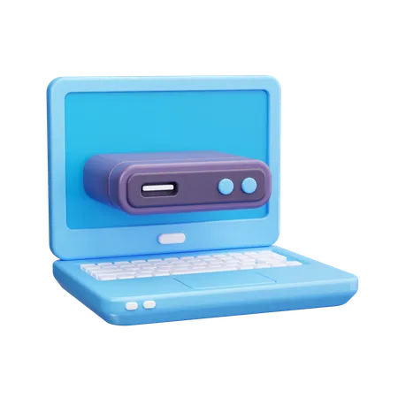 Laptop  3D Icon