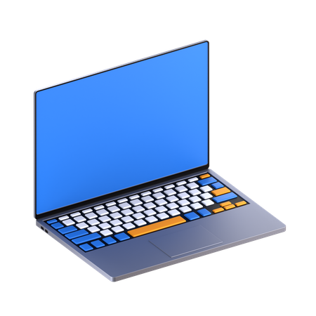 Laptop  3D Icon