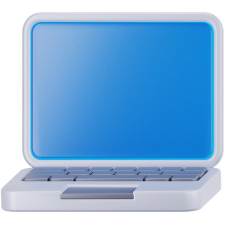 Laptop  3D Icon