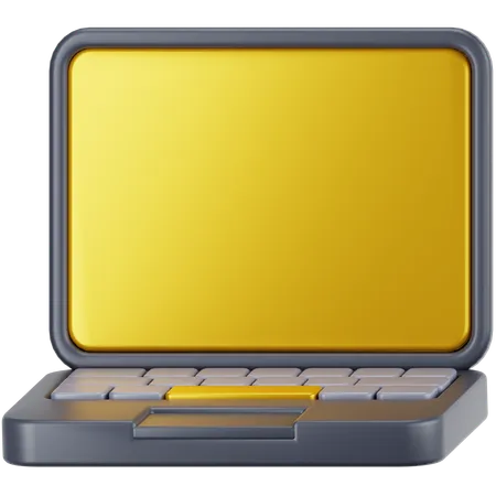 Laptop  3D Icon