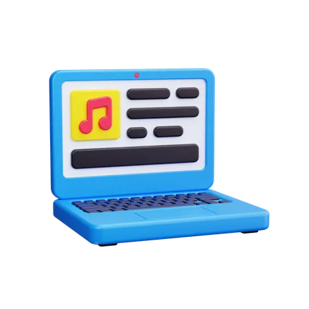 Laptop  3D Icon