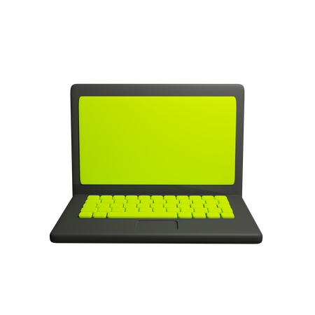 Laptop  3D Icon