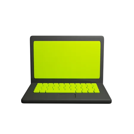 Laptop  3D Icon