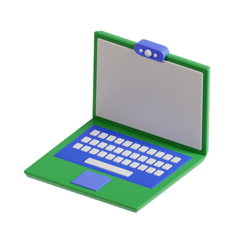 Laptop  3D Icon