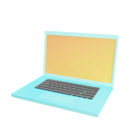 Laptop  3D Icon