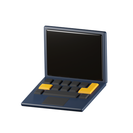 Laptop  3D Icon