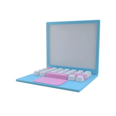 Laptop  3D Icon