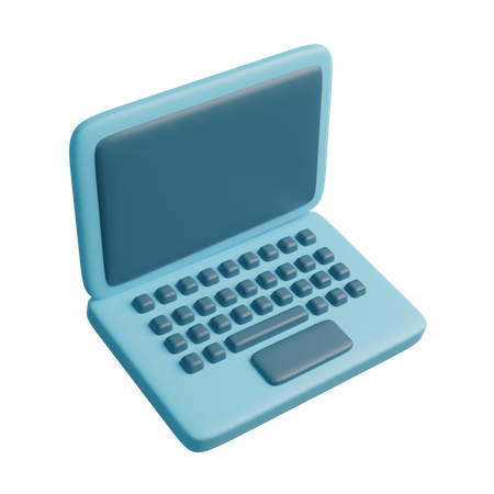 Laptop  3D Icon