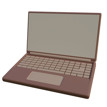 Laptop  3D Icon