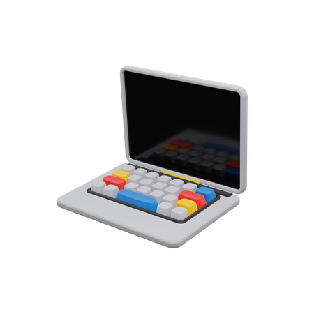 Laptop  3D Icon