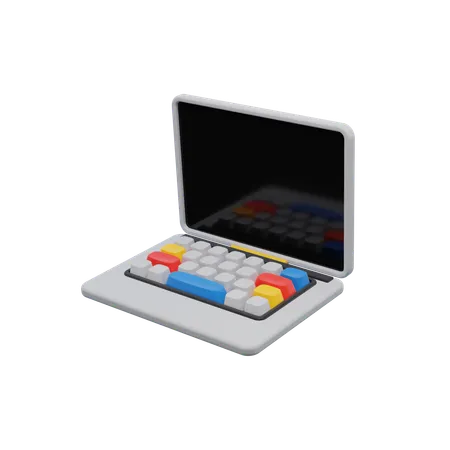 Laptop  3D Icon