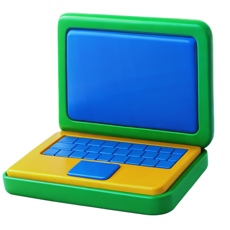 Laptop  3D Icon