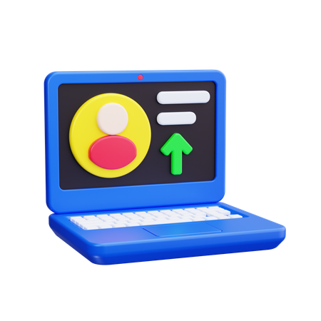 Laptop  3D Icon